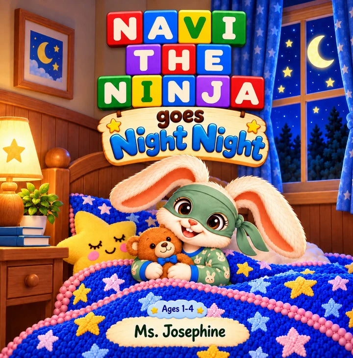 Navi the Ninja Goes Night Night book cover by Ms. Josephine