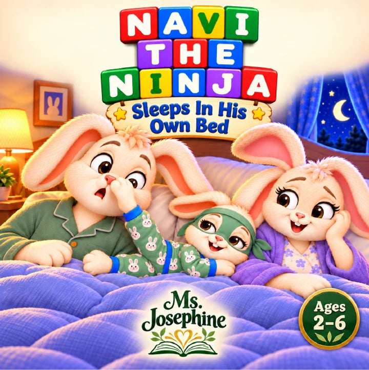 Navi the Ninja Sleeps In His Own Bed book cover by Ms. Josephine